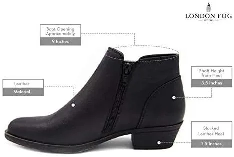 Vista 4 de LONDON FOG Botines Tommy para mujer