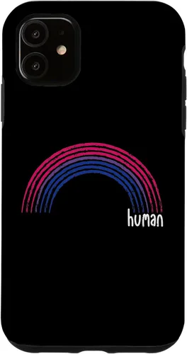 Vista 5 de Funda de regalo para iPhone 14 Bisexual Pride Rainbow Human Bisexuality Bisexuality LGBTQ