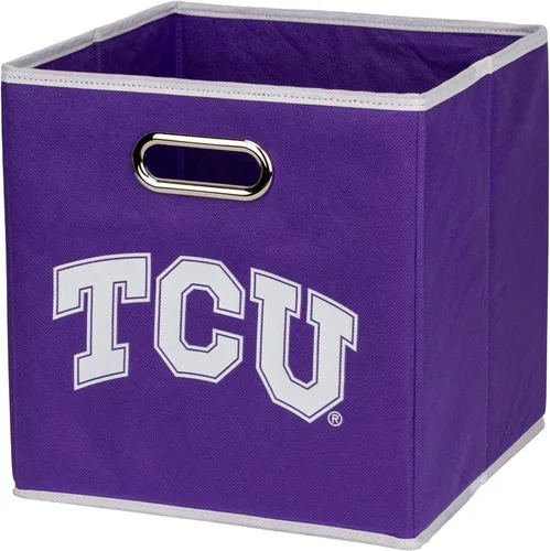 Vista 19 de Franklin Sports Cubos de almacenamiento de tela del equipo universitario de la NCAA hechos para adaptarse a organizadores de almacenamiento