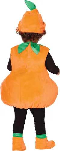 Vista 2 de Spirit Halloween Disfraz de calabaza para bebé lil Disfraz de linterna de Jack-O'-Lantern Bonitos disfraces