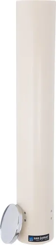 Vista 3 de San Jamar, Dispensador de polietileno para espuma de tazas, C4210PFSD, Blanco, 1, 1