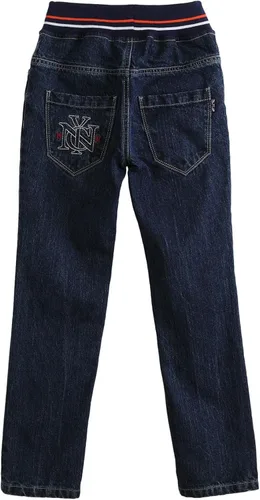 Vista 8 de Leo&Lily LLB627 - Pantalones vaqueros de mezclilla para niños grandes