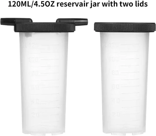 Vista 4 de 23PCS Kit de Purgado de Frenos con Bomba de Vacío de Mano, Purgador de Frenos, Herramientas de Purgado del Sistema de Frenos con Adaptadores y 2