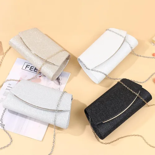 Vista 3 de ZHANNI - Bolsa de noche para mujer y mujer con cadena desmontable