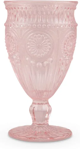 Vista 6 de WEDDINGSTAR Copa de Champán de Estilo Vintage de Vidrio Prensado 6oz - Azul