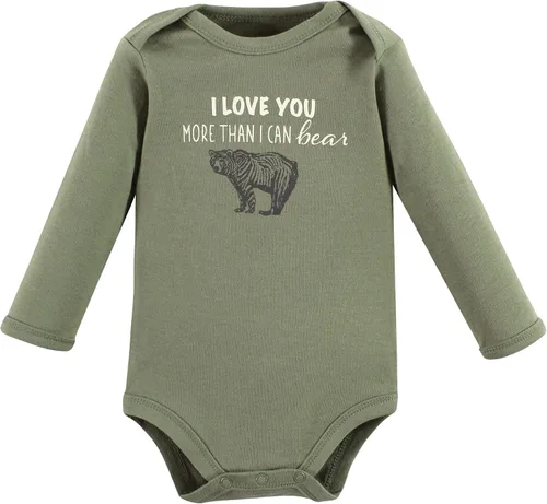 Vista 5 de Touched by Nature unisex-baby Organic Cotton Long-sleeve Bodysuits