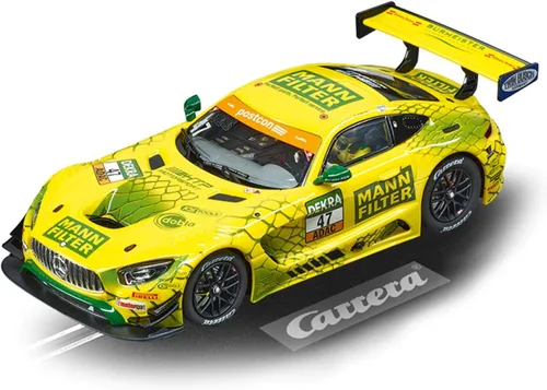 Vista 2 de Carrera 30910 Mercedes AMG GT3 Mann Filter Team Hip No. 47 Escala 1:32 Ranura Digital Coche Carreras Vehículo Ranura Digital Pistas de Carreras