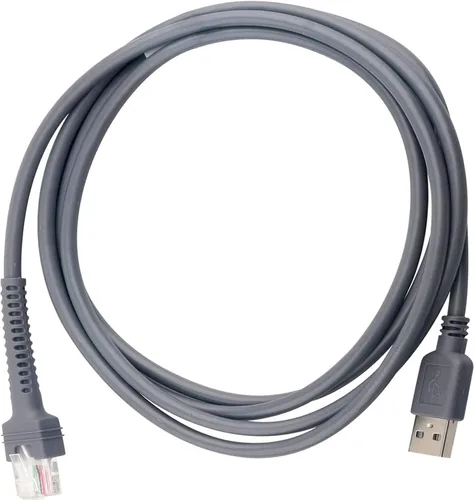 Vista 11 de Cable USB para escáner de código de barras Symbol Zebra Motorola, cable USB a RJ45, CBA-U01-S07ZAR LS2208-SR DS2208 DS8178 LS1203 LS4208 DS4208