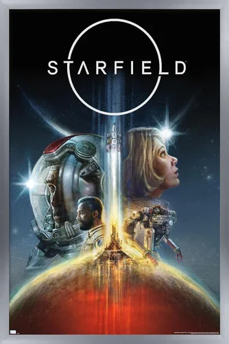 Vista 7 de Trends International Starfield - Póster de pared Key Art, 22.4 pulgadas de largo x 14.7 W, versión premium sin marco