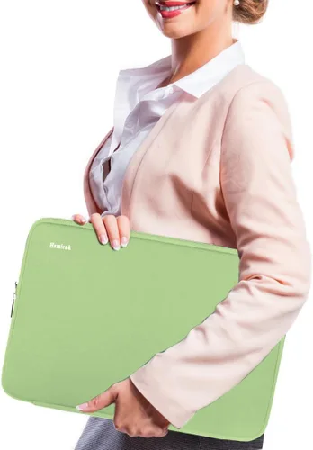 Vista 74 de Funda para portátil, bolsa de transporte con protección para computadora compatible con MacBook Air nuevo de 13 pulgadas M2/A2681 M1/A2337, MacBook