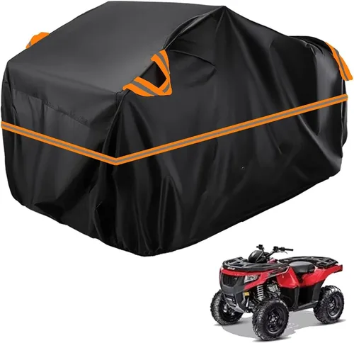 Vista 94 de Cubierta para ATV impermeable compatible con Arctic Cat H1 EFI TRV Cruiser 4x4 2011, cubierta de 210D para vehículos de 4 ruedas, cubierta para quad