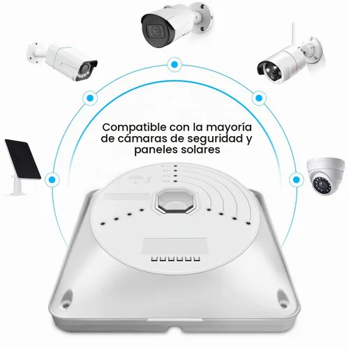 Vista 4 de OOSSXX Caja de conexiones universal de la cámara de seguridad del ABS
