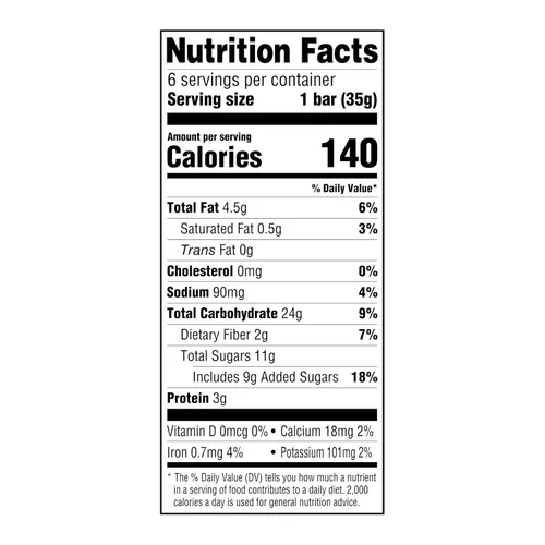 Vista 5 de Marca Amazon – Happy Belly Fruit & Nut Chewy Trail Mix Barras de granola, 6