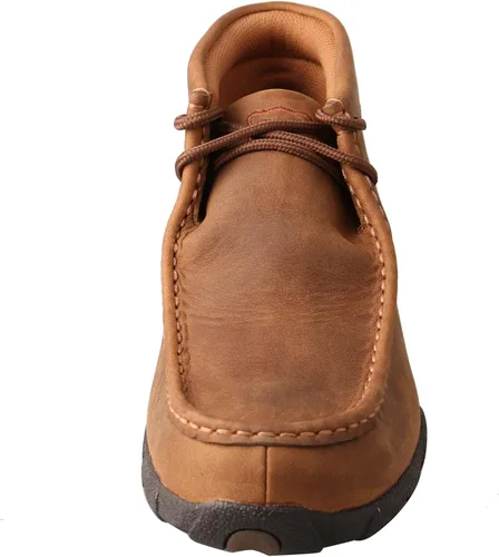 Vista 4 de Twisted X Womens Chukka Driving Moc, Distressed Saddle