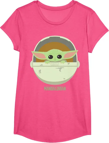 Vista 8 de Star Wars The Mandalorian The Child Bassinet - Camiseta con retrato Negro