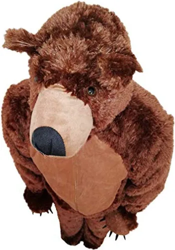Vista 2 de Fantasy World Disfraz de Halloween de oso marrón, para adultos, unisex, para mujeres, hombres, parejas, animales, animales, talla M, F67