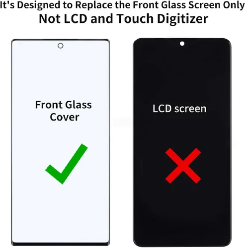 Vista 2 de Reemplazo de pantalla para Samsung Galaxy Note 10 Plus, pantalla de repuesto para Galaxy Note 10 Plus Series de 6.8 pulgadas, kit de repuesto