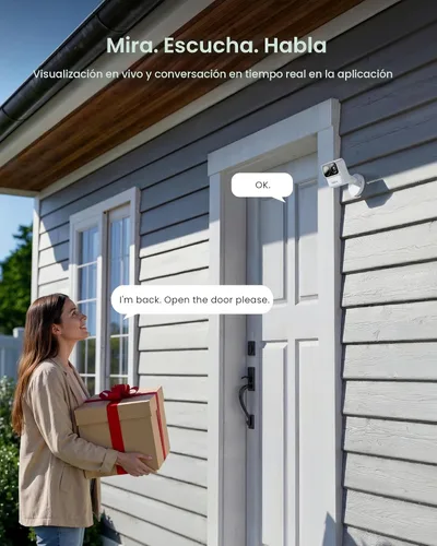 Vista 8 de REOLINK Argus MagiCam Security Cameras Wireless Outdoor 1080p, 2 Pack