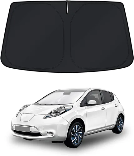 Vista 226 de KUST - Parasol plegable para parabrisas para BMW X1 E84, accesorios 2011 2012 2013 2014 2015, protector de visera de sol ajustable que bloquea