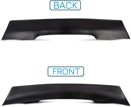 Vista 3 de Kojem Kit de alerón trasero para maletero trasero compatible con Mazda Miata 1990-1997 de plástico ABS de 2 puertas, color negro