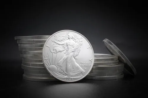 Vista 5 de Moneda Águila Americana de Plata 2026-1 oz Brillante Sin Circular con Certificado de Autenticidad $1 Vendedor BU