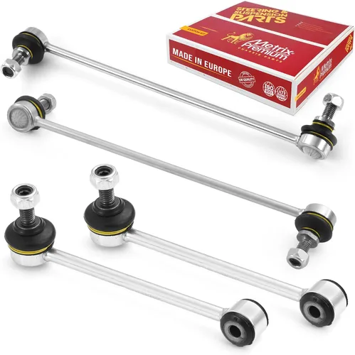 Vista 148 de Metrix Premium Chassis Parts - Kit de 4 piezas de barra estabilizadora delantera y trasera con enlace de extremo de barra estabilizadora para Ford