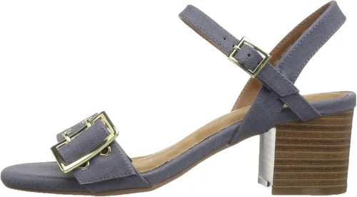 Vista 8 de Aerosoles Sandalias de vestir de Mid Town para mujer, Azul Patchwork, 9