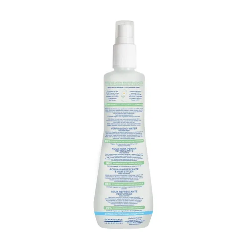 Vista 7 de Mustela Estilizador de cabello y ambientador de piel para bebé, con agua natural de aguacate y manzanilla, vegano e hipoalergénico, 6.76 onzas