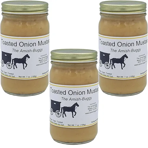 Vista 8 de Amish Mostazas - Eneldo - Tarro de 7 oz - Paquete de 3 frascos