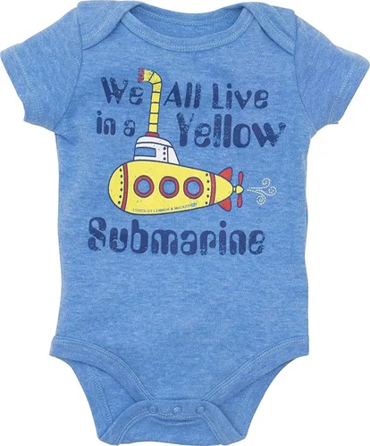 Vista 6 de Lyrics by Lennon and McCartney Baby 5 Pack Bodysuits Newborn to Infant