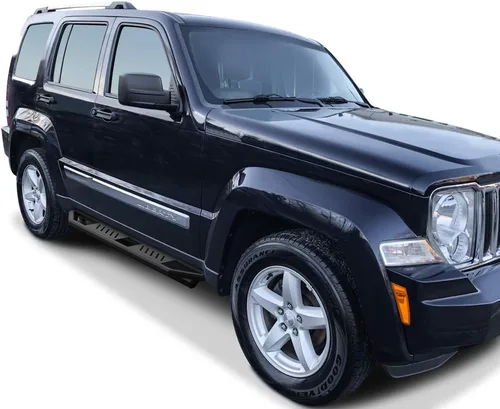 Vista 7 de HD Ridez Armadura de acero inoxidable para Jeep Liberty 2008-2013 (barras laterales de barra nerf)