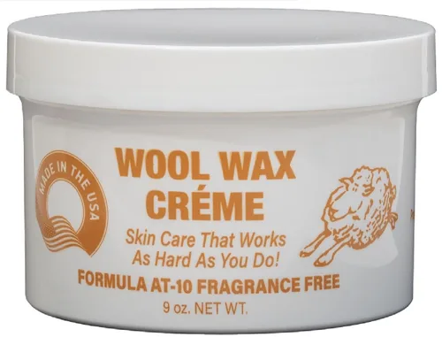 Vista 3 de Wool Wax Crema para el cuidado de la piel Fórmula AT-10 (sin fragancia, 4 oz)
