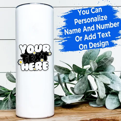 Vista 7 de Adhesivo retro personalizado con nombre y texto floral, calcomanías de texto personalizadas, divertidas para hombres, padre, papá, sombrero duro