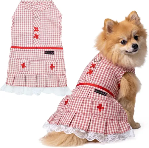 Vista 95 de Parisian Pet Chambray - Vestido para perro - Ligero sin mangas para perro, niña, talla XS Chambray en general
