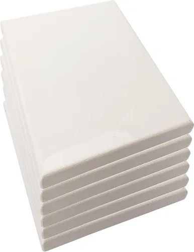 Vista 4 de LWR CRAFTS Lienzo estirado de 4 x 6 pulgadas, paquete de 6