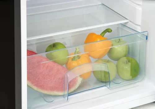 Vista 7 de Danby DCR045B1BSLDB - Refrigerador compacto de 4.5 pies cúbicos con verdadero congelador en acero inoxidable