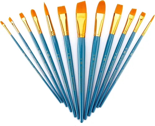 Vista 7 de Royal Brush Manufacturing - Royal & Langnickel - 12 pinceles en bolsa de vinilo Zip N' Close.
