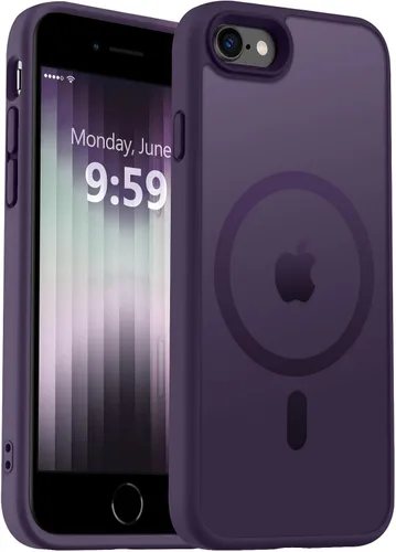Vista 115 de MOCCA - Funda magnética resistente para iPhone XR de 6.1 pulgadas, compatible con MagSafe, funda con protección contra caídas de grado militar