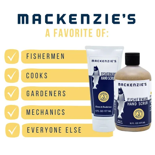 Vista 2 de MacKenzie's Fisherman Hand Scrub – Día del Padre – Regalos para hombres – Regalos para pescadores – Regalos para cocineros – Regalos para jardineros