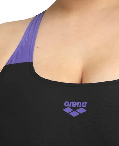 Vista 3 de ARENA Performance - Traje de baño de una pieza para mujer, talla grande, resistente al cloro, MaxLife