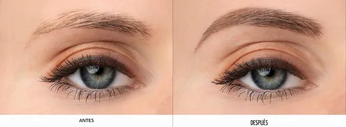 Vista 5 de Physicians Formula Lápiz de cejas retráctil delgado definidor, marrón medio, cepillo de cejas de doble cara, punta fina, forma, define, rellenos