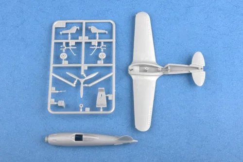 Vista 6 de Hobby Boss Kit de montaje sencillo italiano MC.200 Saetta