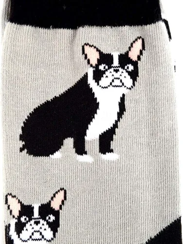 Vista 5 de Men's French Bulldog Novelty Socks in