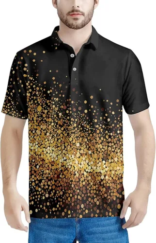 Vista 23 de HUGS IDEA Camiseta casual retro para hombre, diseño de calavera de manga corta Nota musical de hoja de otoño