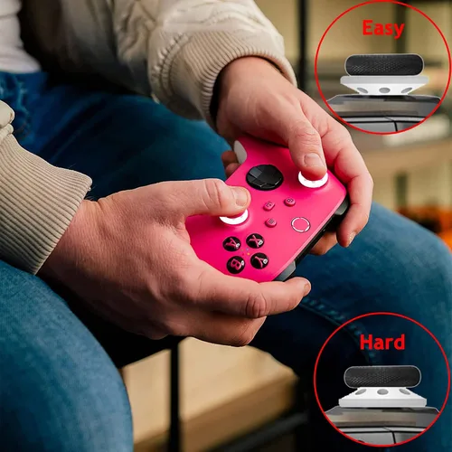 Vista 5 de Precision Rings Aim Assist Motion Target Control Controller Rings for PS5, PS4, Xbox Series XS, Xbox One XS, Xbox 360,Lenovo, Switch Pro Xbox