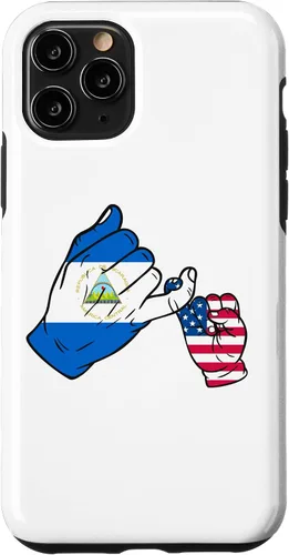 Vista 22 de iPhone 15 Parent and child Nicaragua USA family Case