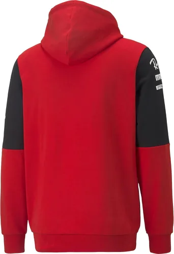 Vista 2 de Fuel For Fans Scuderia Ferrari F1 - Sudadera con capucha para hombre, Rojo