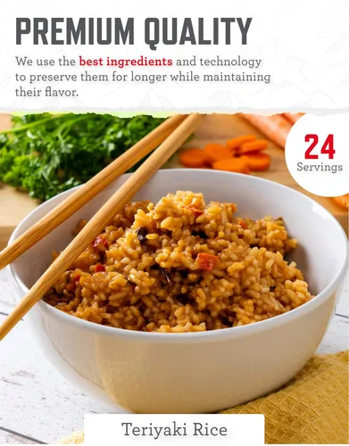 Vista 4 de ReadyWise Kit de caja de alimentos de emergencia libres de gluten 40 porciones