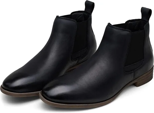 Vista 6 de Jousen Men's Suede Chelsea Boots