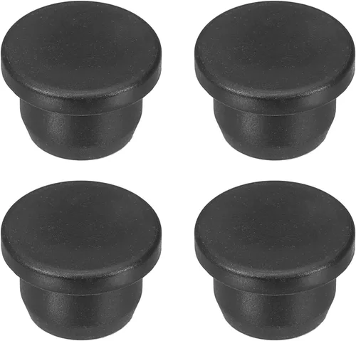 Vista 161 de MECCANIXITY - Tapones de silicona en forma de T (26mm, 1 pulgada de diámetro), color negro